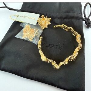 Amber Sceats Bracelet and Earrings